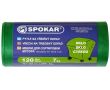 Spokar - Pytle na tříděný odpad 120L - 7 ks, zelené - na sklo, 8300249200