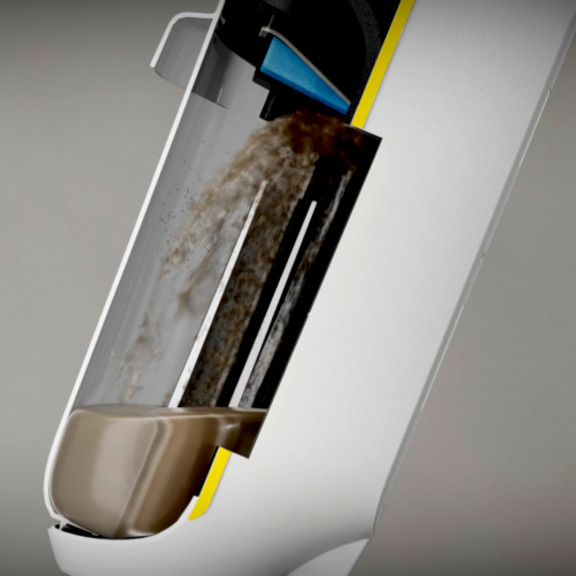 Účinný dvoustupňový filtrační systém Duo!Pure