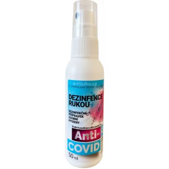 Anti-COVID Dezinfekční přípravek, mechanický rozprašovač 50ml