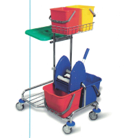 EASTMOP JOOKY PICCOLO II úklidový vozík - 2 kbelíky, držák pytle