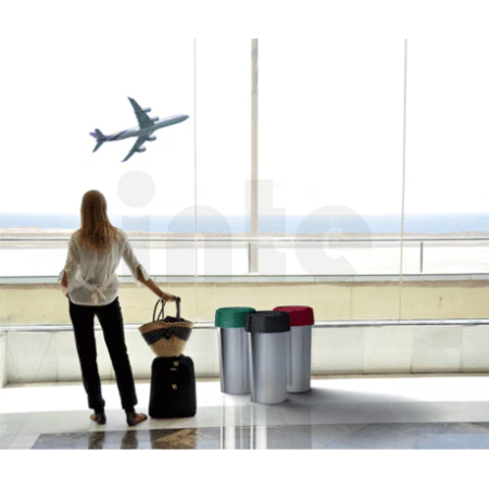 VILEDA - Iris kulatý - trychtýřové víko černé, 38x15 - 1 ks, 137736