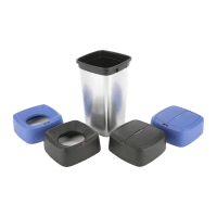 VILEDA - Iris kulatý - trychtýřové víko černé, 38x15 - 1 ks, 137736