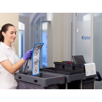 VILEDA - r-MicroOne Premium CombiSpeed Pro mop modrý, 40 cm - 25 ks 170307