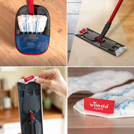 Vileda H2PrO náhrada k plochému mopu 175786