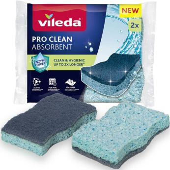 Vileda Pro Clean viskózní houbička 2ks 179700