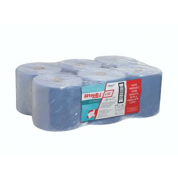 KIMBERLY-CLARK WYPALL* L20 Utěrky, role s centr. odvin, modrá, 6x400utěrek